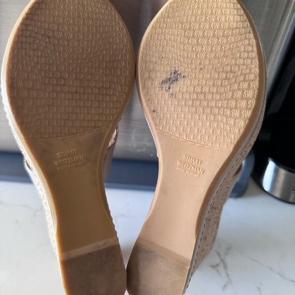 STUART WEITZMAN Tan Wedges Shoes Stuart Weitzman - Picture 12 of 12